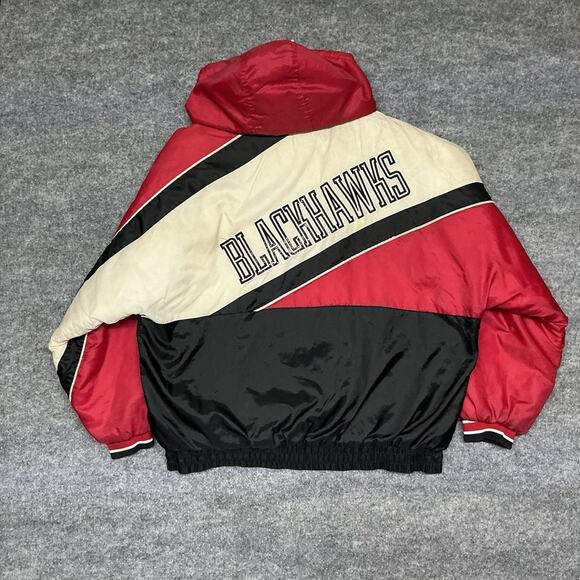 Fans Gear Other - 1990s Vintage Chicago Blackhawks NHL Puffer Fans Gear Tag Made in Korea XL